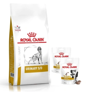 Royal Canin Urinary S/O LP18 13kg + Royal Canin Urinary Treats Hundeleckerli 2x230g