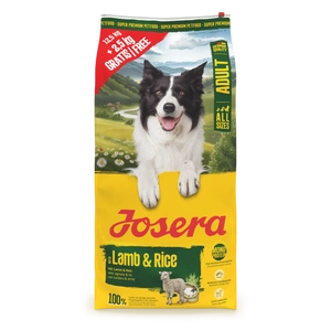 JOSERA Adult Lamm & Reis 12,5+2,5kg