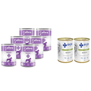 Calibra Veterinary Diets Recovery Dog/Cat 6x400g + ENZO VET Erholungsdiät für Hunde 2x400g