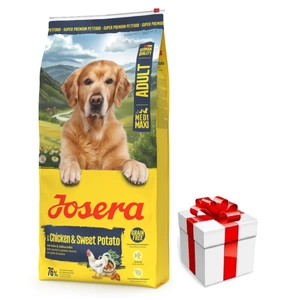 JOSERA Medi/Maxi Huhn & Süßkartoffel 12,5kg + Überraschung für den Hund