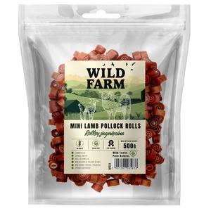 WILD FARM Lammrollen 500g Hundeleckerli