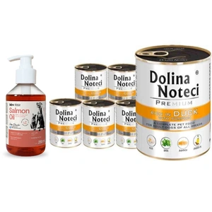 Dolina Noteci Premium Ente mit Kürbis 6x800g + LAB V Lachsöl 250ml