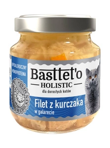 Basttet'o Holistic Hühnerfilet in Galette für Katzen 130g