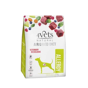 DOLINA NOTECI 4 Vets Natural Allergy Trockenfutter für Hunde mit Nahrungsmittelallergien 1kg
