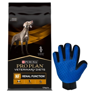 PURINA Veterinary PVD NF Renal Function 12kg + Kämm Handschuh GRATIS