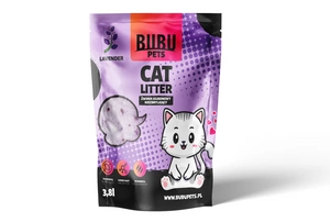 BUBU Pets Silicone Non-Caking Streu Micro lavendel lila 3.8l