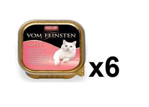 Animonda Cat Vom Feinsten Adult mit Putenherzen 6x100g