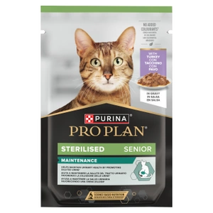 Purina Pro Plan Sterilised Senior mit Pute für Katzen 85g