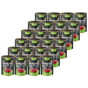 DOLINA NOTECI Super Rafi Cat P&F mit Wildfleisch und Hühnerherzen 24x400g