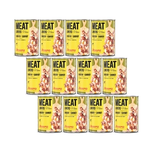 JOSERA Meatlovers Menu Hähnchen mit Karotten 12x800g