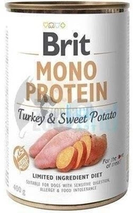BRIT MONO PROTEIN TURKEY & SWEET POTATO 400g