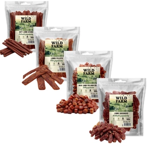 WILD FARM MIX Lamm 4x500g Hundeleckerli