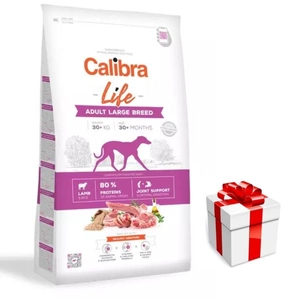 Calibra Dog Life Adult Large Breed Lamb 12kg + Überraschung für den Hund