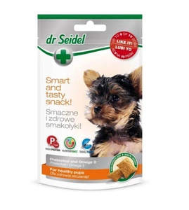 Dr. Seidel behandelt für die Gesundheit der Welpen 90g