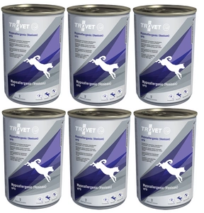 Trovet Hypoallergenic Venison (VPD) Nassfuter für Hund 6x400g