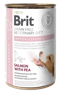 BRIT GF Veterinary Diets Dog Hypoallergenic 400g - Nassfutter für Hunde