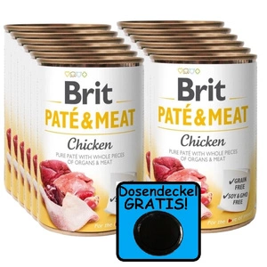 BRIT PATE & MEAT CHICKEN 12x400g