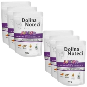 Dolina Noteci PREMIUM Junior reich an Kaninchenleber 6x300g