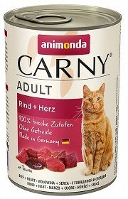 Animonda Cat Carny Adult Rind und Herz 400g