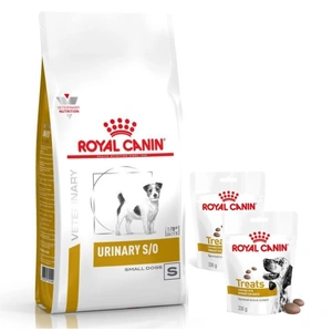ROYAL CANIN Urinary S/O USD 20 Small Dog 8kg + Royal Canin Urinary Treats Hundeleckerli 2x230g
