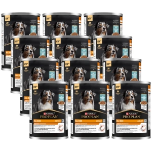 PRO PLAN Everyday Nutrition Adult Hundefutter reich an Fisch in Gelee 12x400g