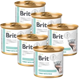 Brit gf Tiernahrung Katze Struvite 6x200g