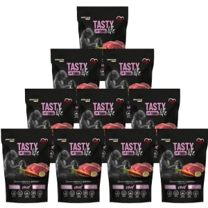 Tasty Dogs Life Junior Kalbfleisch-Geleeplatte 10x150g