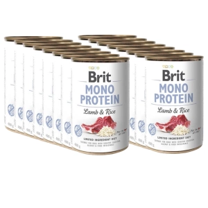 BRIT Care Mono Protein Lamb & Rice 18x400g