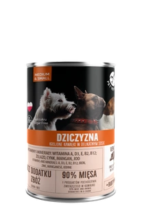 PetRepublic Stücke in Sauce mit Wildfleisch 400g für Hunde