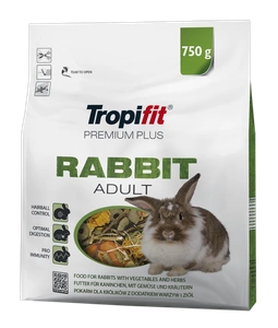 TROPIFIT Premium Plus RABBIT ADULT 750g - für Kaninchen
