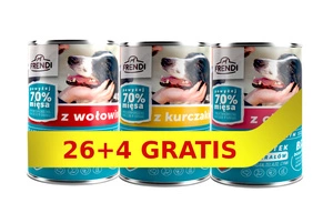 Frendi-Stücke in delikater Sauce Gemischte Geschmacksrichtungen 30x400g