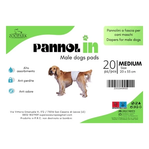 PannolIN Hundewindeln Größe M 20x55cm 20Stk/Packung.