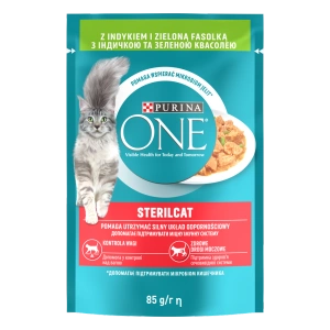 Purina One Sterilcat mit Truthahn und grünen Bohnen 85g