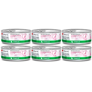 Disugual Veterinary Nassfutter für Katzen HYPOALLERGENIC Kaninchen (Erwachsene) 6x85g
