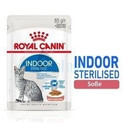 ROYAL CANIN Indoor Sterilisiert in Sauce 12x85g