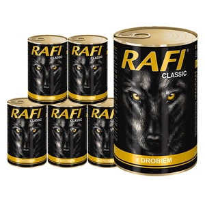 Rafi Classic mit Geflügel in Sauce 6x1240g