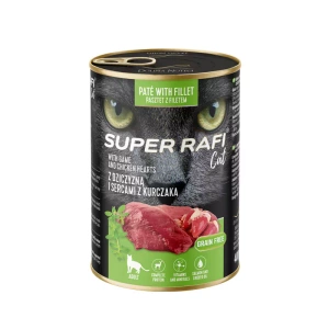 DOLINA NOTECI Super Rafi Cat P&F mit Wildfleisch und Hühnerherzen 400g