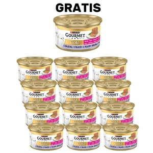 Purina Gourmet Gold Kitten Mousse für Kätzchen mit Kalbfleisch 12x85g