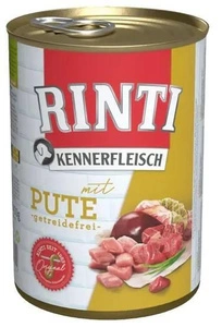 Rinti Kennerfleisch Pute Nassfutter für Hunde - Truthahn 400g