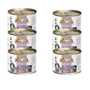 Prize Karma Nassfutter für Hunde Kaninchen 100 % 6x200 g