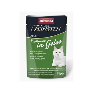 ANIMONDA Vom Feinsten Raffinesse Huhn mit Wild in Aspik 85g