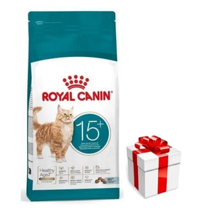 ROYAL CANIN Ageing 15+ 2kg Katzentrockenfutter für ausgewachsene Katzen über 15 Jahre + Überraschung für die Katze