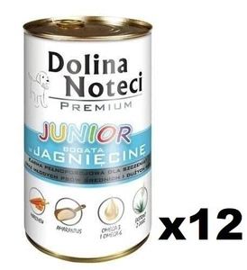 Dolina Noteci - PREMIUM Junior reich an Lammfleisch 12x400g