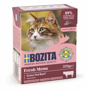 BOZITA Cat Gehacktes Rindfleisch In Gelee 370g