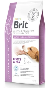 BRIT GF Tiernahrung Hund Ultra-Hypoallergen Insekt 12kg