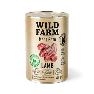 WILD FARM Pastete Lamm 400g glutenfreies Hundefutter