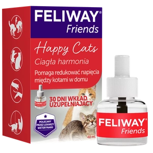 CEVA Feliway Friends Nachfüllpackung 48 ml mit C.A.P. Pheromonen.