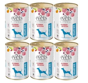 4 Vets Dog Skin Support 6x400 g