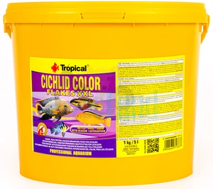 Cichlid Color Flakes XXL Size 2x 5000ml