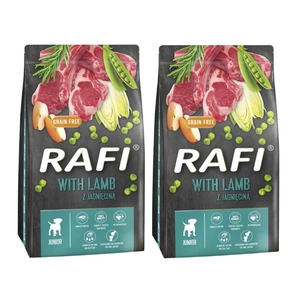 DOLINA NOTECI Rafi Junior Trockenfutter für Hund - mit Lamm 2x10kg